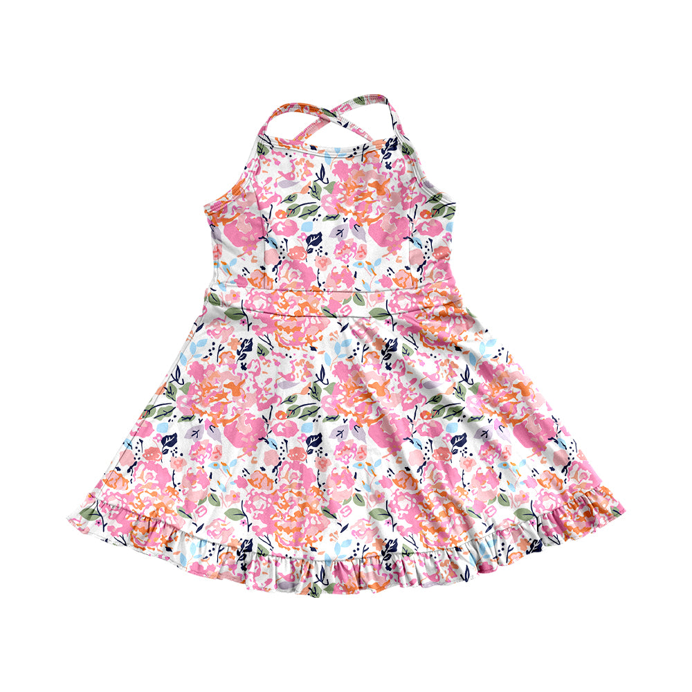 3.21GSD2286 Pink Flower Dress