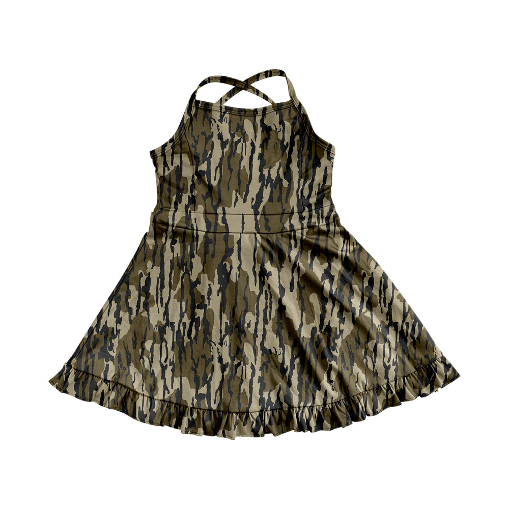 3.22GSD2314Brown Yoga Dress