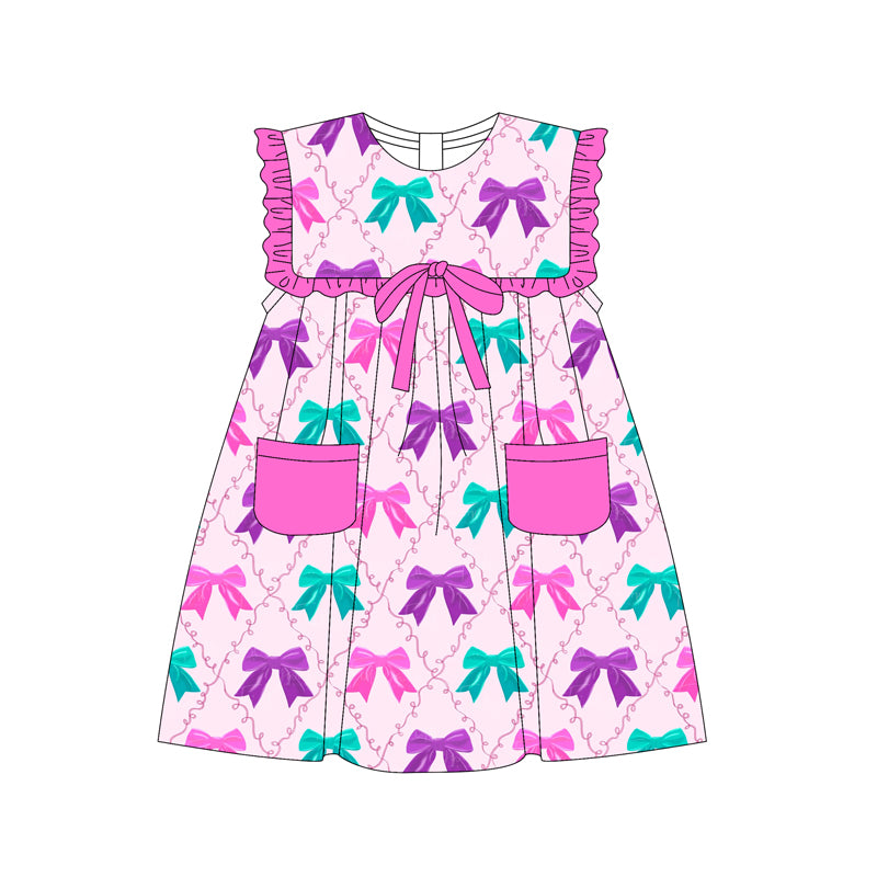 3.22GSD2320 Bow Color Dress
