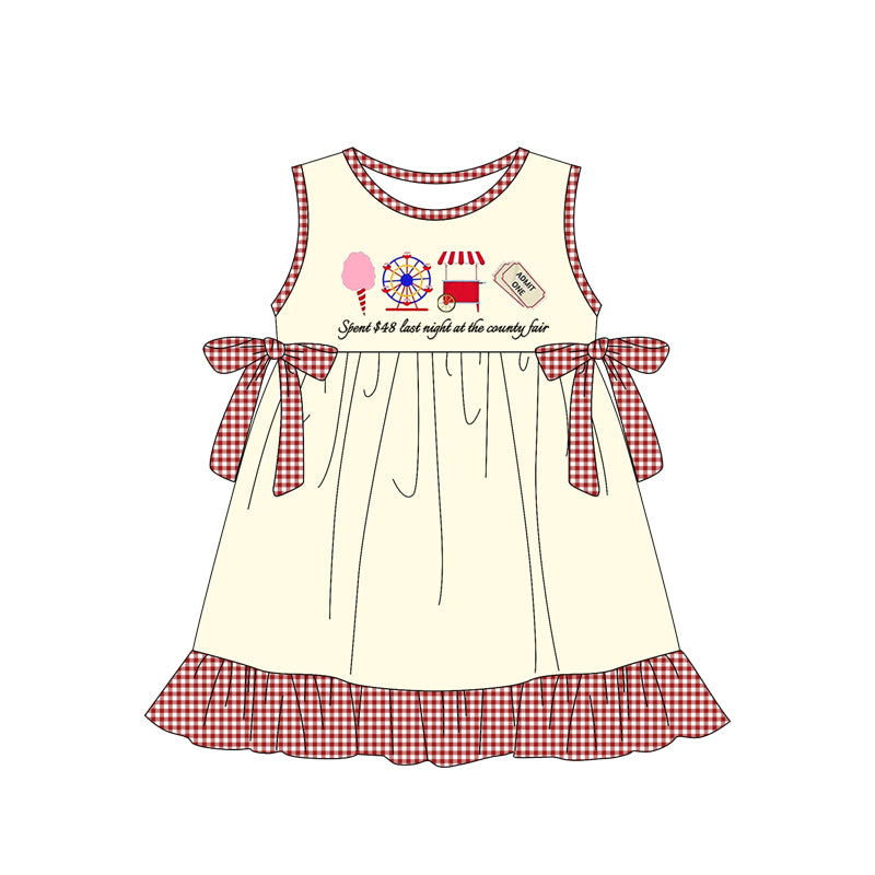 3.28GSD2382 Ice cream short sleeve dress