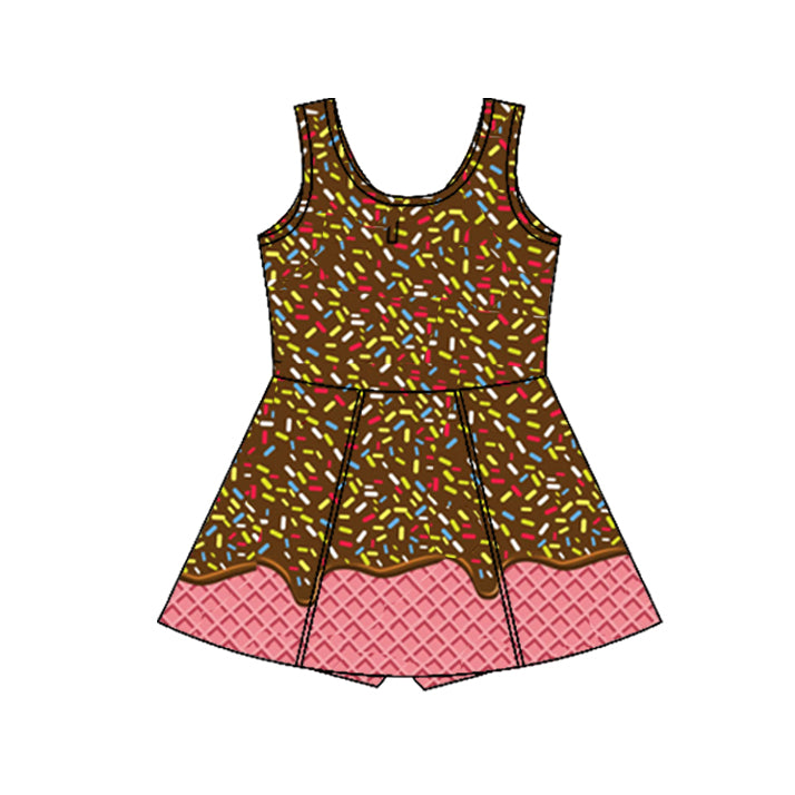 3.29GSD2422 Leopard print yoga dress