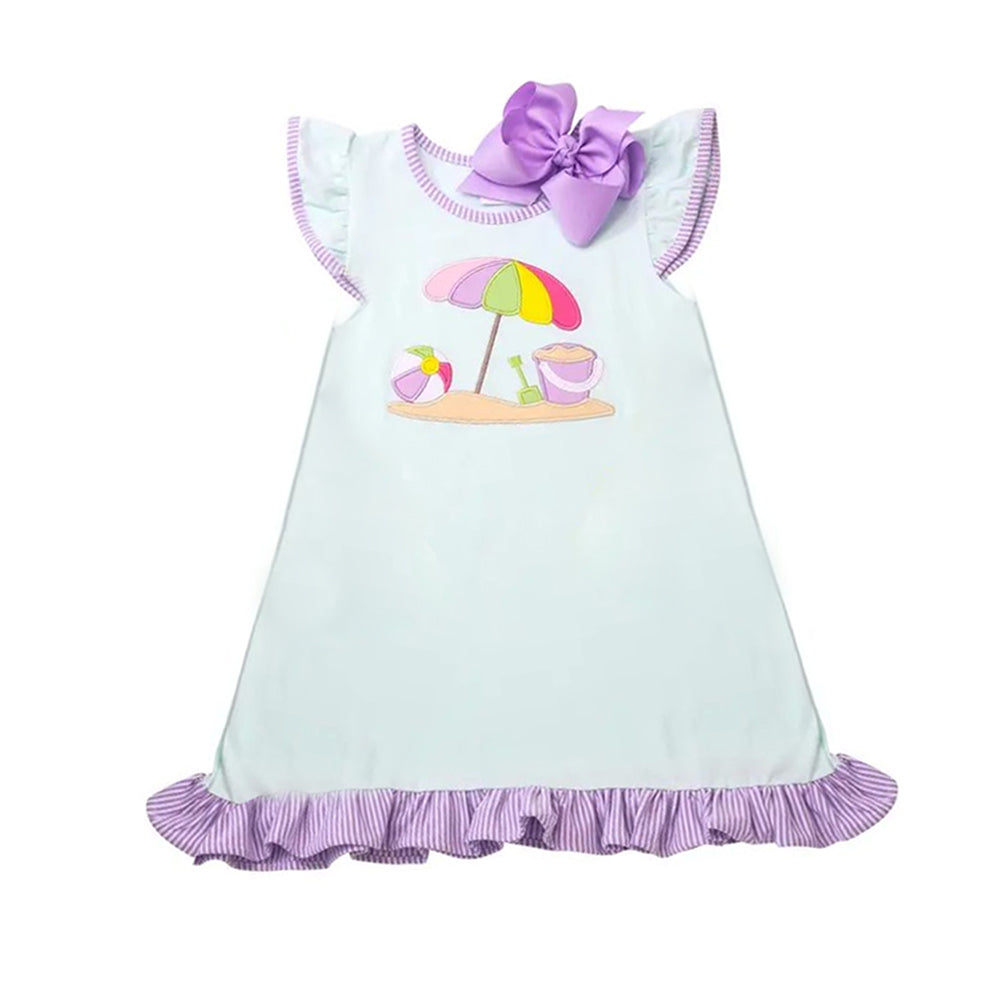 4.3GSD2454 Beach Ball Short Sleeve Dress