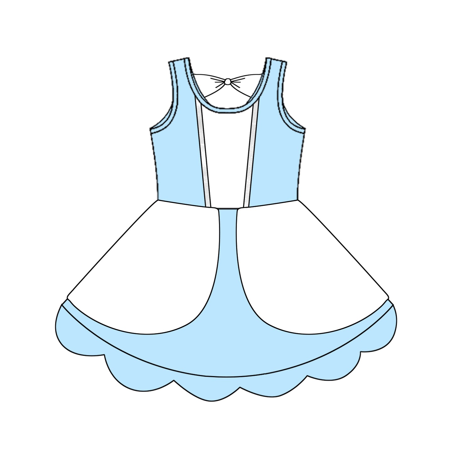 4.15GSD2517 light green dress