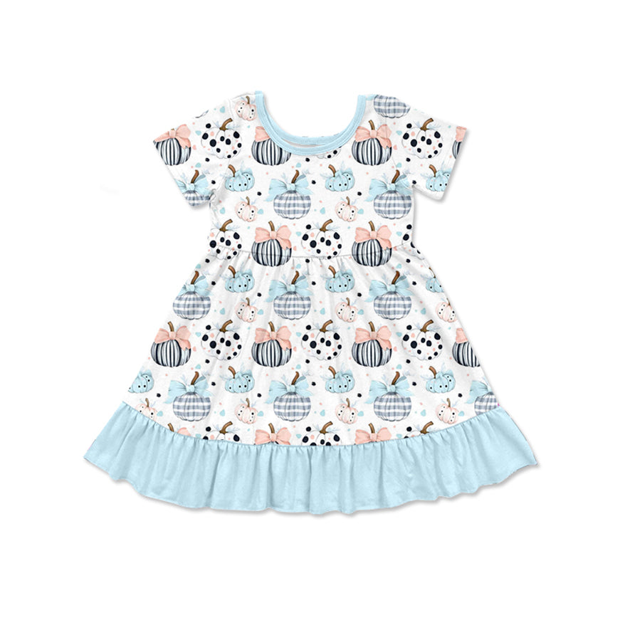 5.10GSD2579 Pumpkin Summer Short Sleeve Dress