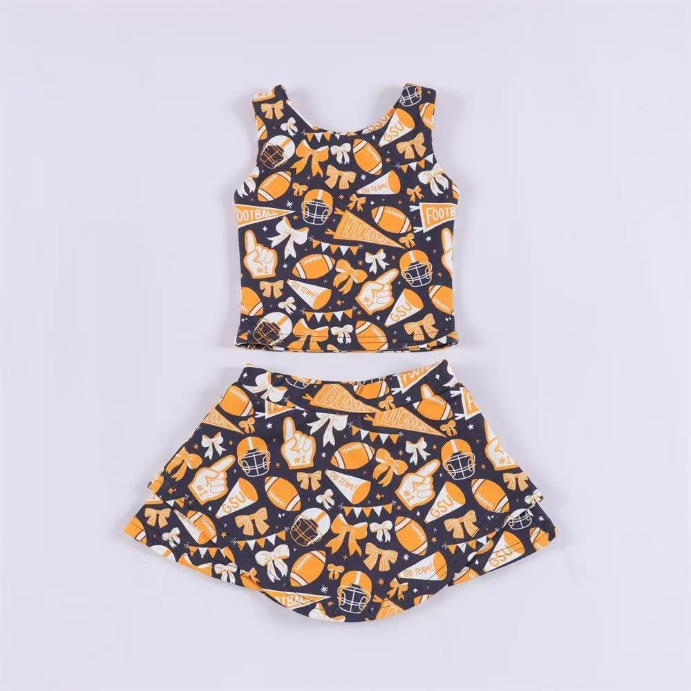 6.6GSD2687 Cheer Horn Yoga Suit