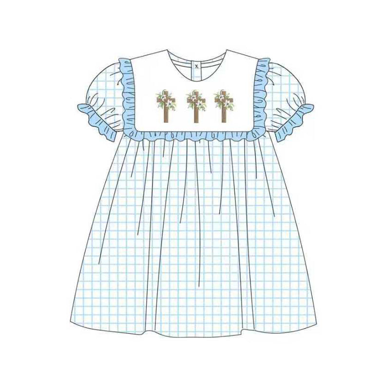 X929 GSD285 Cross Easter Dress