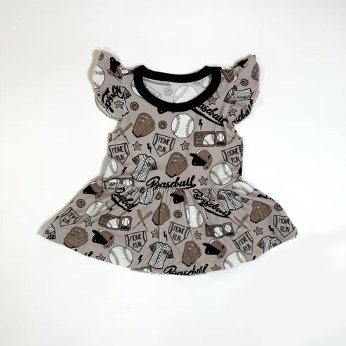 X10.17 GSD2925 Rugby Fly Sleeve Dress