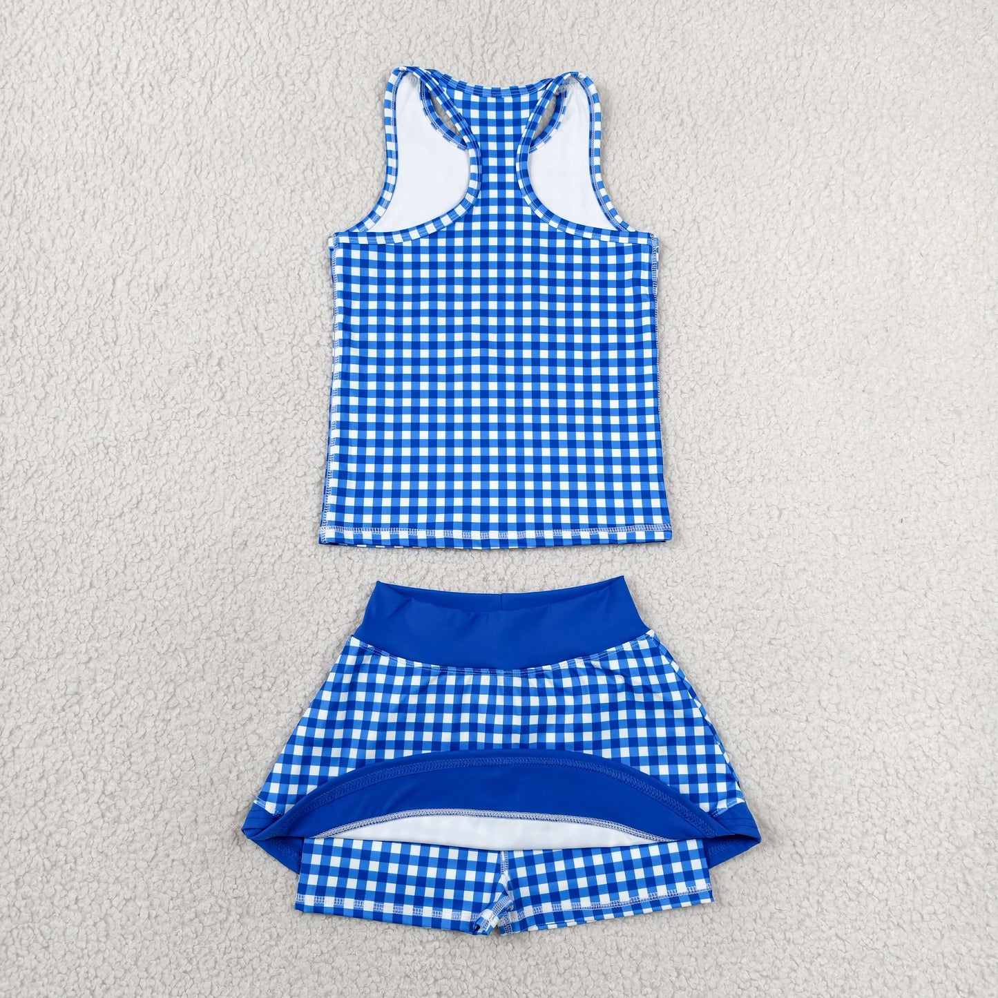 Baby Girls Strap Camo Crocodiles Team Yoga Active Shorts Ruffle Knee Length Dress(副本)