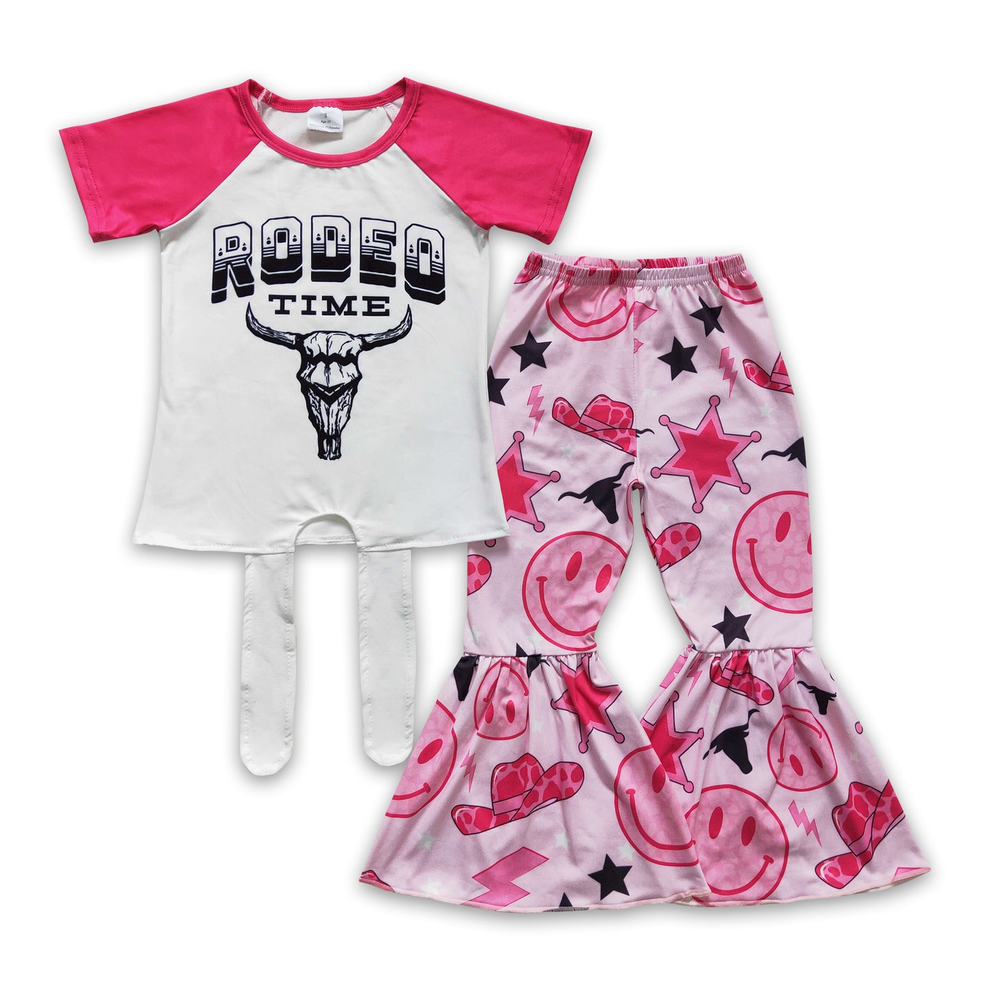 4.24GSP0250 Pink Cartoon Bull Head Set