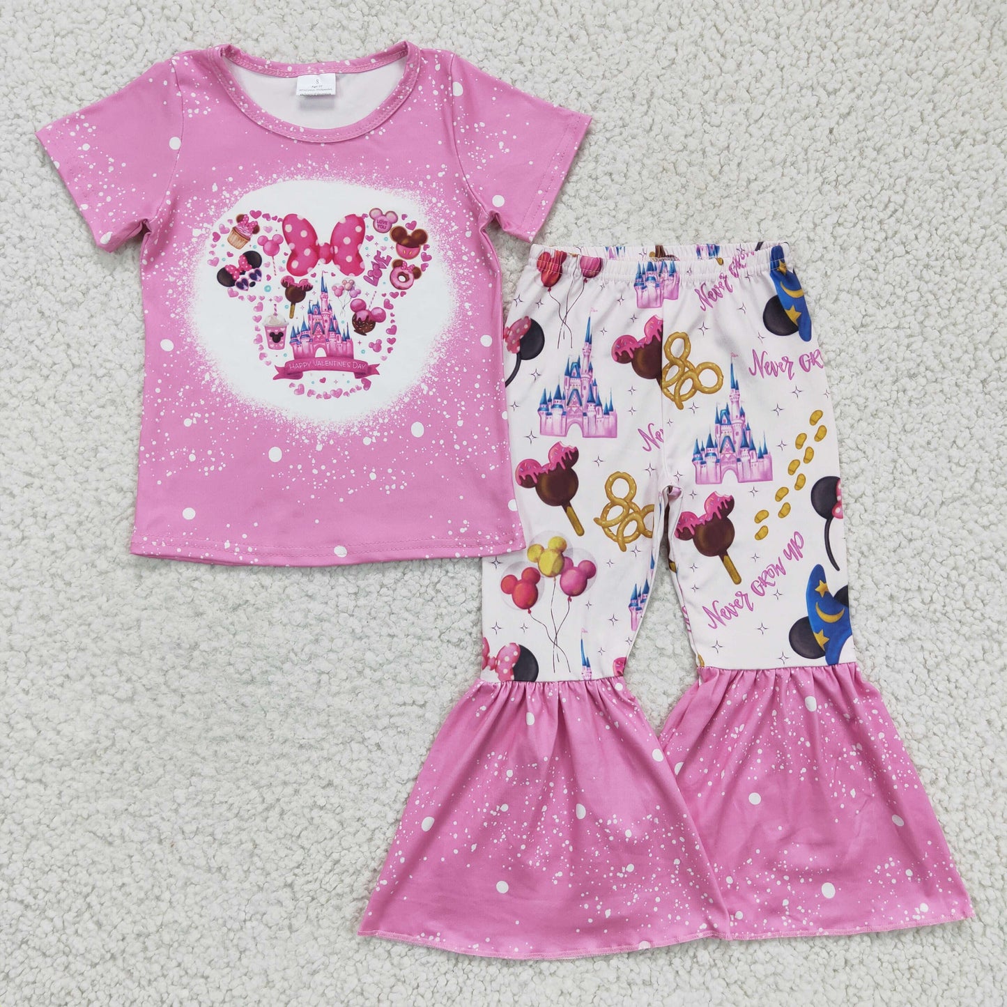 4.17GSPO0251 Pink Cartoon Set