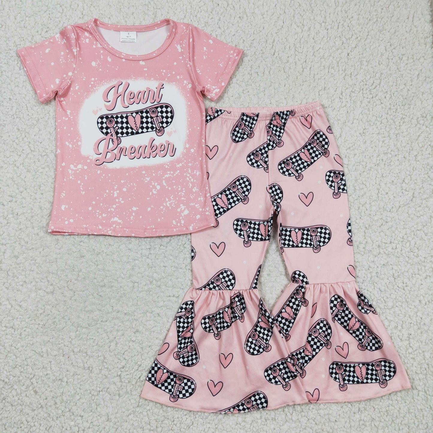 4.12GSPO0320 Skateboard Pink Suit