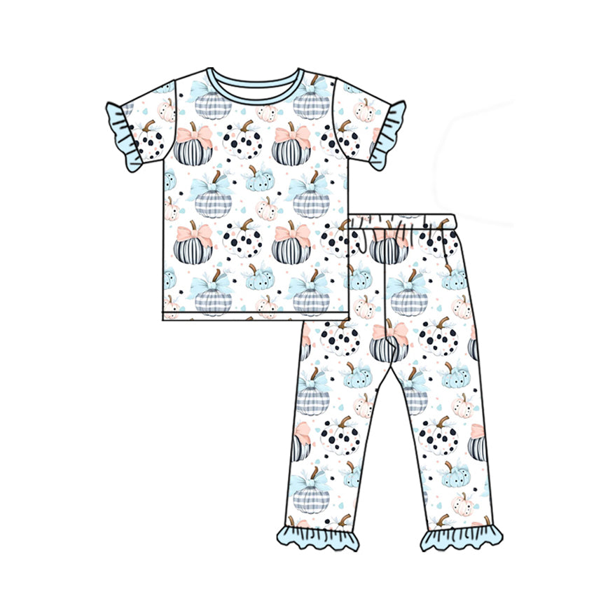5.10GSPO2027 Pumpkin Short Sleeve Pants Suit