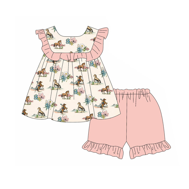 GSSO2073 Horse Riding Two-piece Set