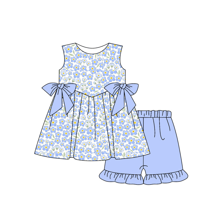 3.3GSSO2204 Blue Flower Set