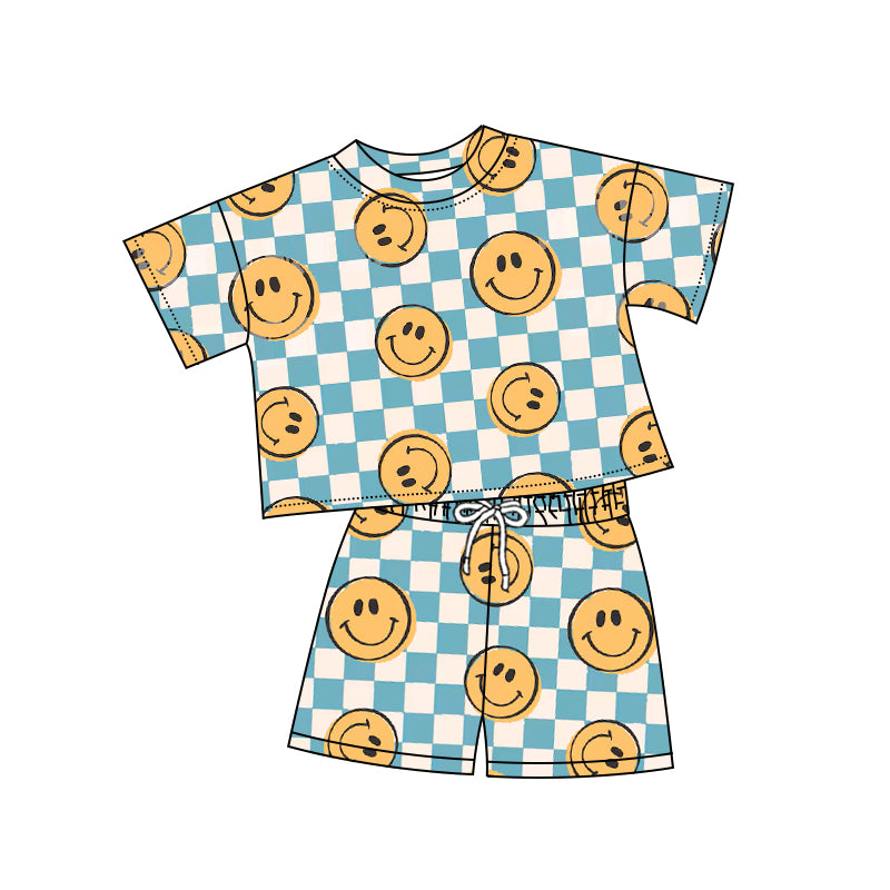 3.3GSSO2242 Boys Smiley Face Set