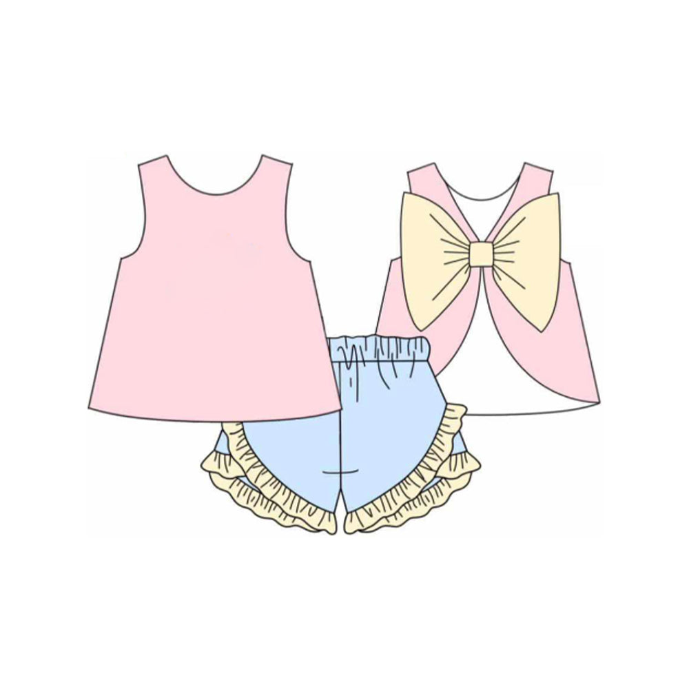 3.10GSSO1173 Pink Bow Set