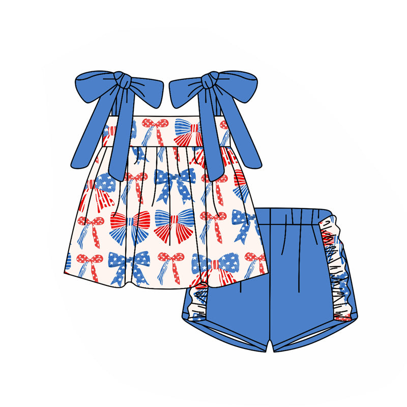 3.8GSSO2331 blue bow set