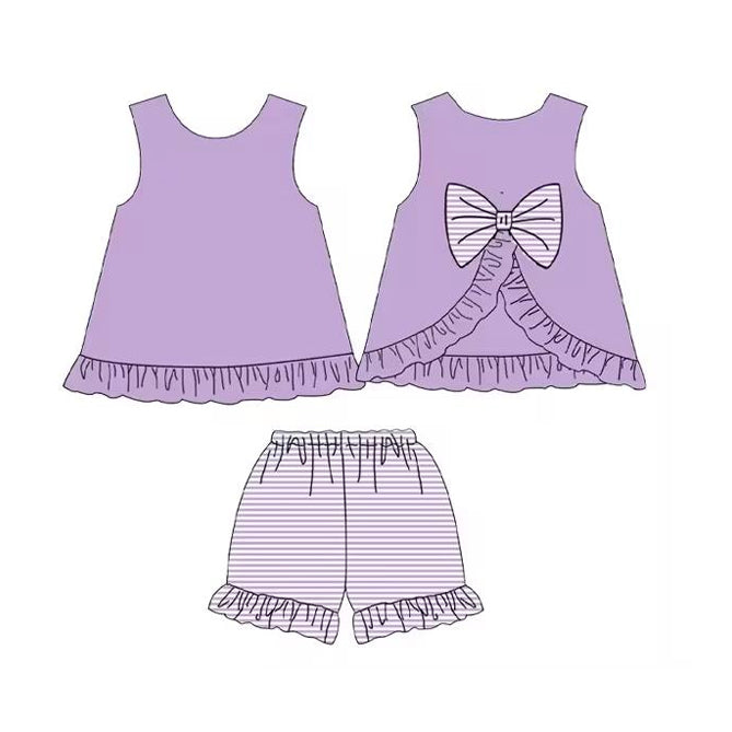 3.18 GSSO2398 Purple Bow Set