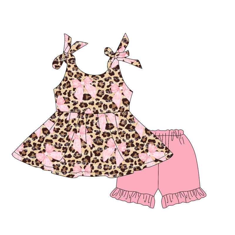 3.21GSSO2451 Leopard print bow set