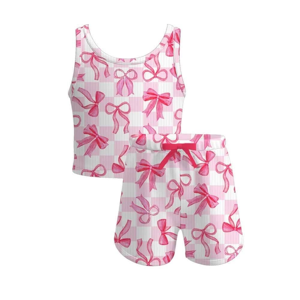 3.20GSSO2480 Rose Red Bow Set