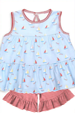 3.28GSSO2513 Sailing short-sleeved suit