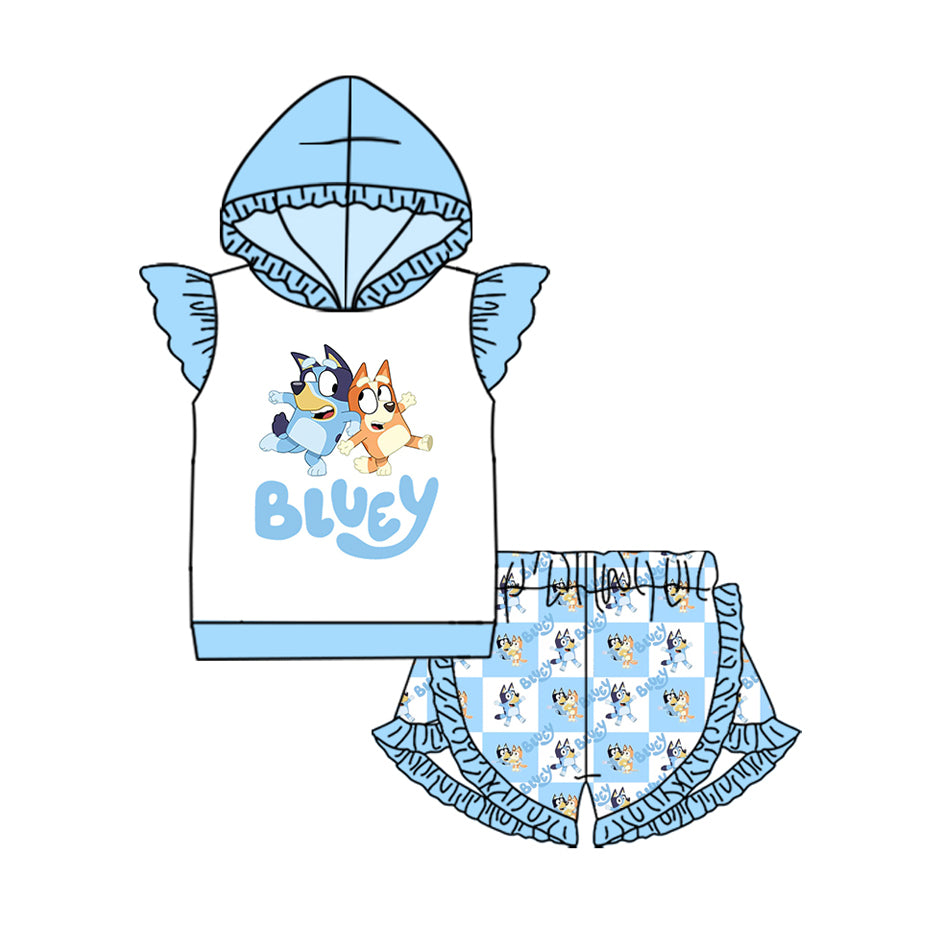 6.4GSD2595 Girls bluey suit