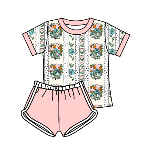 6.4GSSO2607 Flower Pink Set
