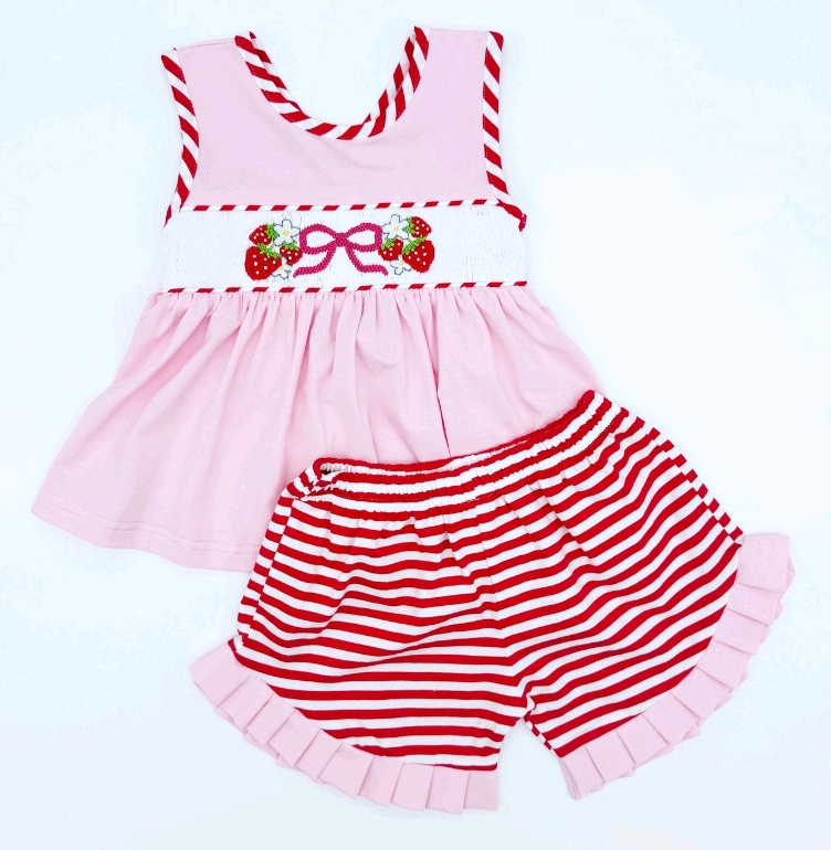 6.7GSD2679 Strawberry Stripe Set