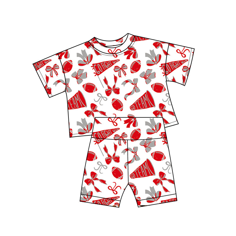 X10.30 GSSO2727 Red Rugby Cartoon Set