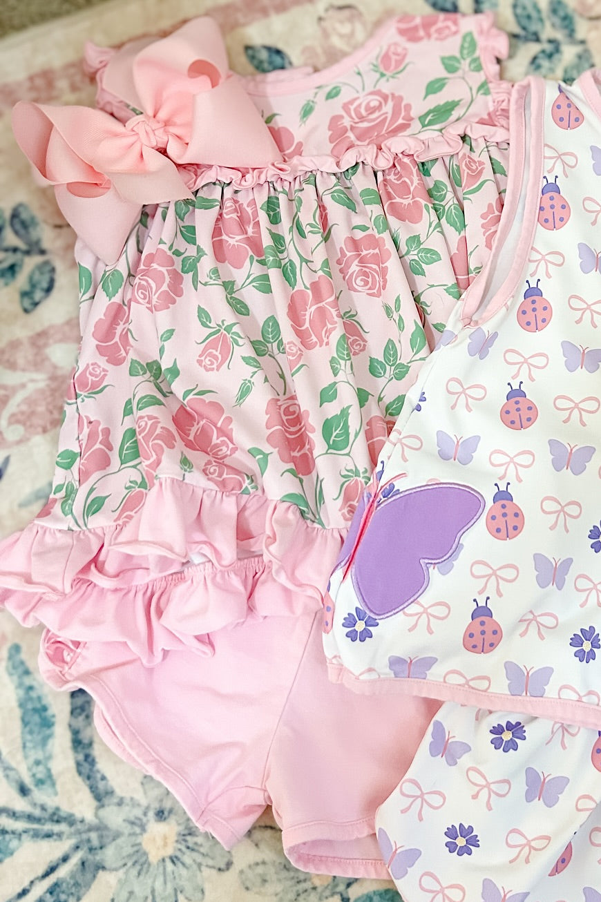 X10.17 GSSO2759 Pink Floral Dress