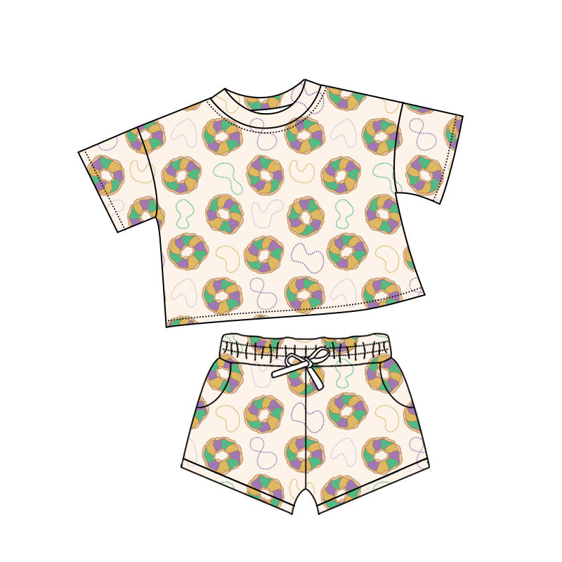 X10.22 GSSO2762 Cartoon Short-Sleeve Suit