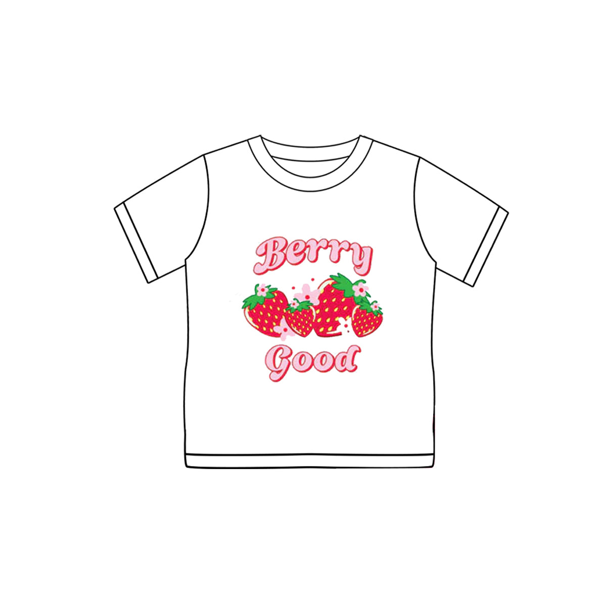 3.20GT0963 Strawberry short-sleeved top