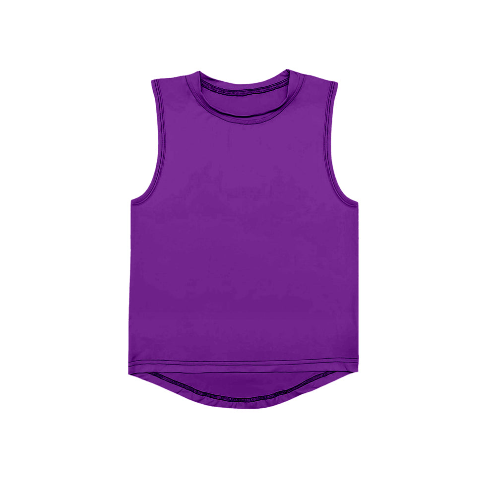 3.31GT0996 Dark purple yoga top