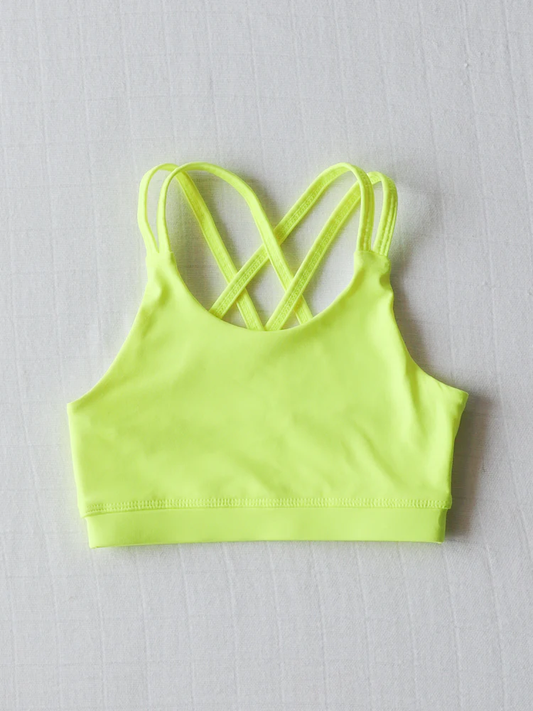 3.31GT1005 Yellow Strap Yoga Vest
