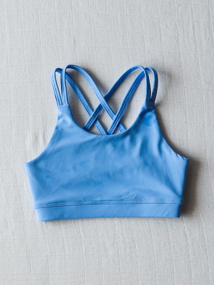 3.31GT1009 Blue Strap Yoga Vest