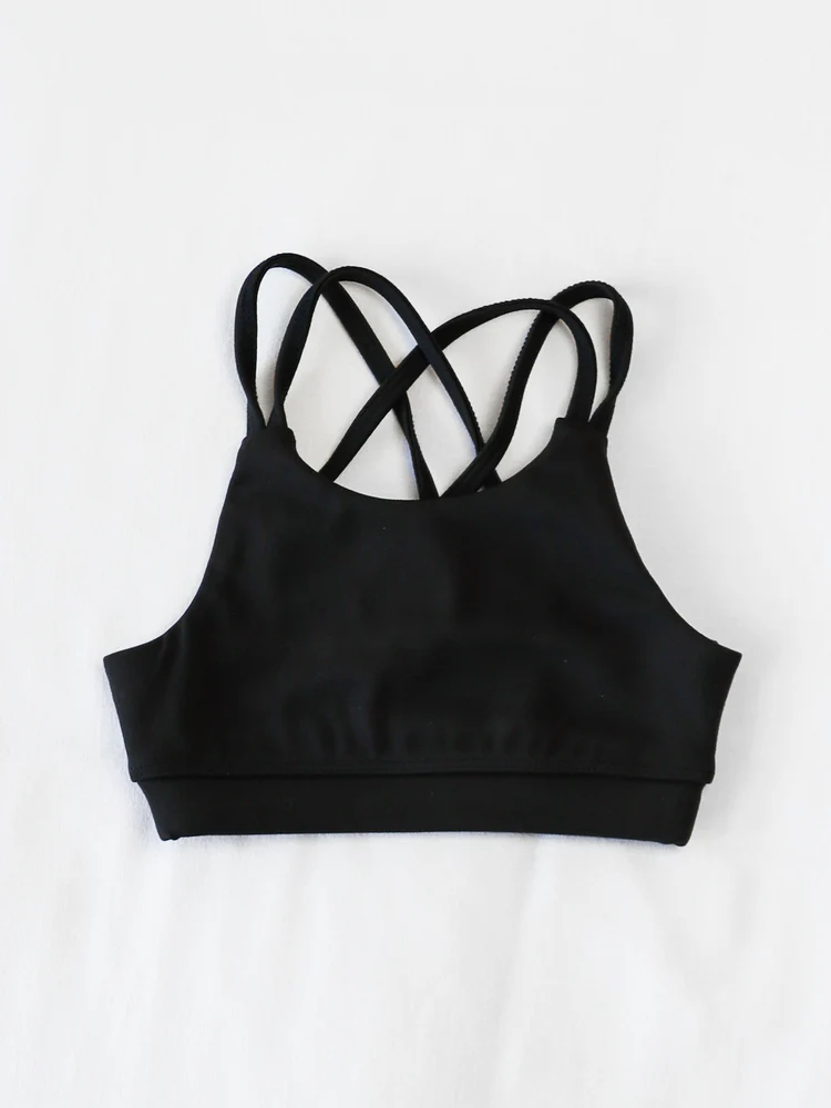 3.31GT1011 Black Strap Yoga Vest