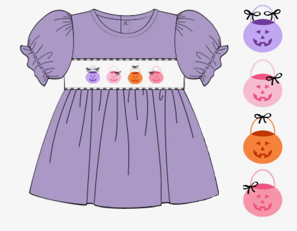 5.16GT1044 Purple Halloween Dress