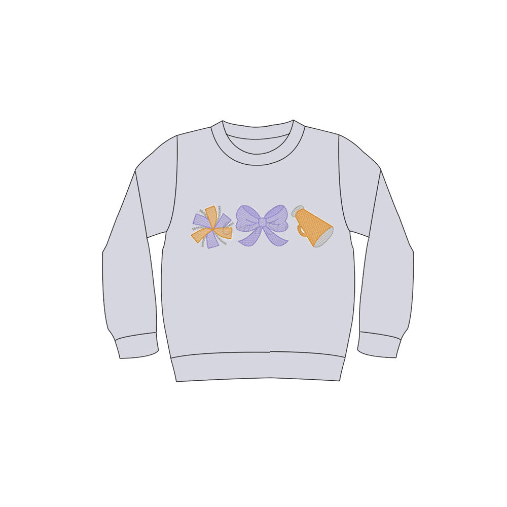 6.27GT1096 Bow long-sleeved top
