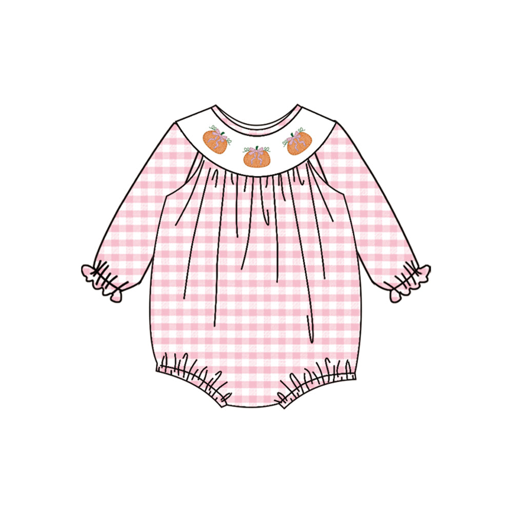 3.22LR2181smock pink toddler clothes