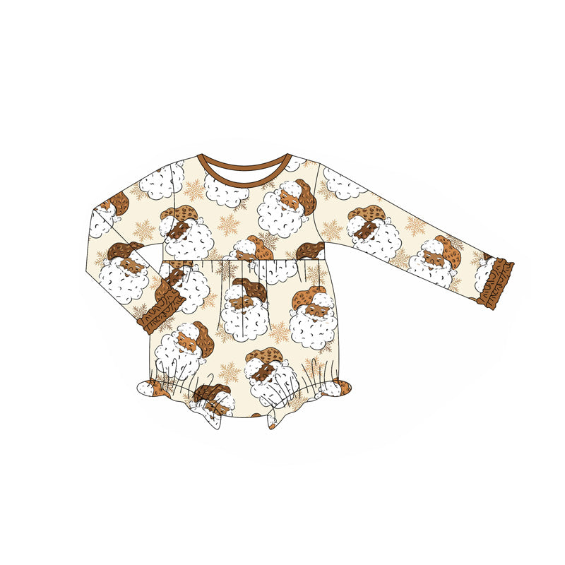 6.7LR2299 Santa Claus long-sleeved toddler clothes