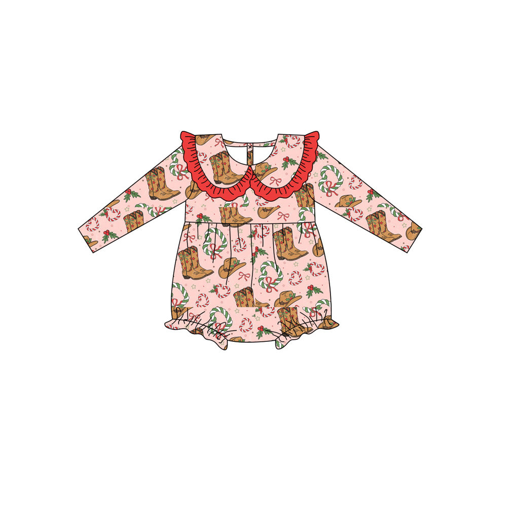 6.27LR2366 Boots, Canes, Long Sleeves, Toddler Clothes