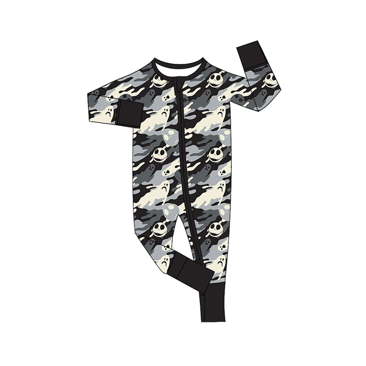 7.17LR24374 Halloween long-sleeved toddler clothes