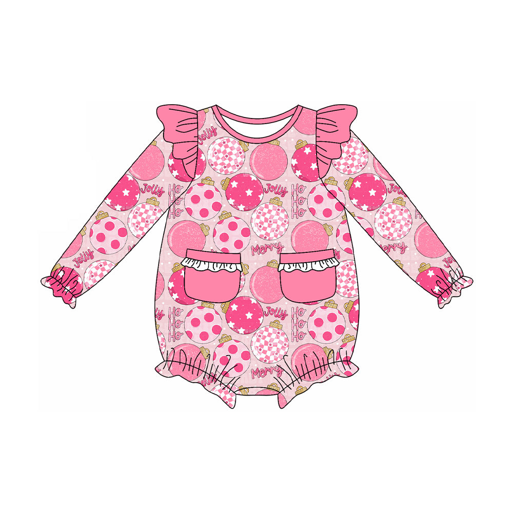 X821 LR2500 Pink Girls Long Sleeve Toddler Clothes
