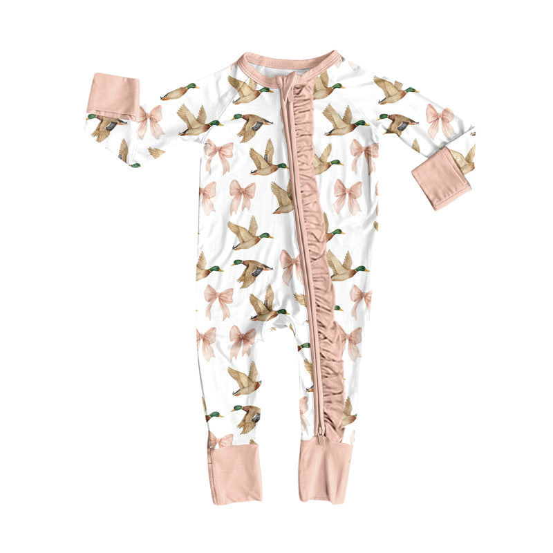 X821 LR2545 duck pink toddler clothes