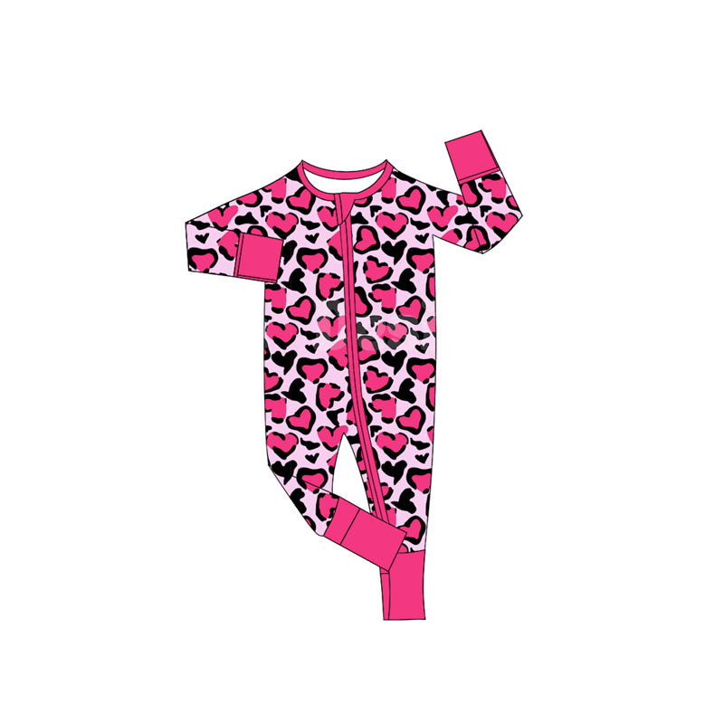 X905X905 LR2644 Leopard Print Zippered Girls' Toddler Clothes