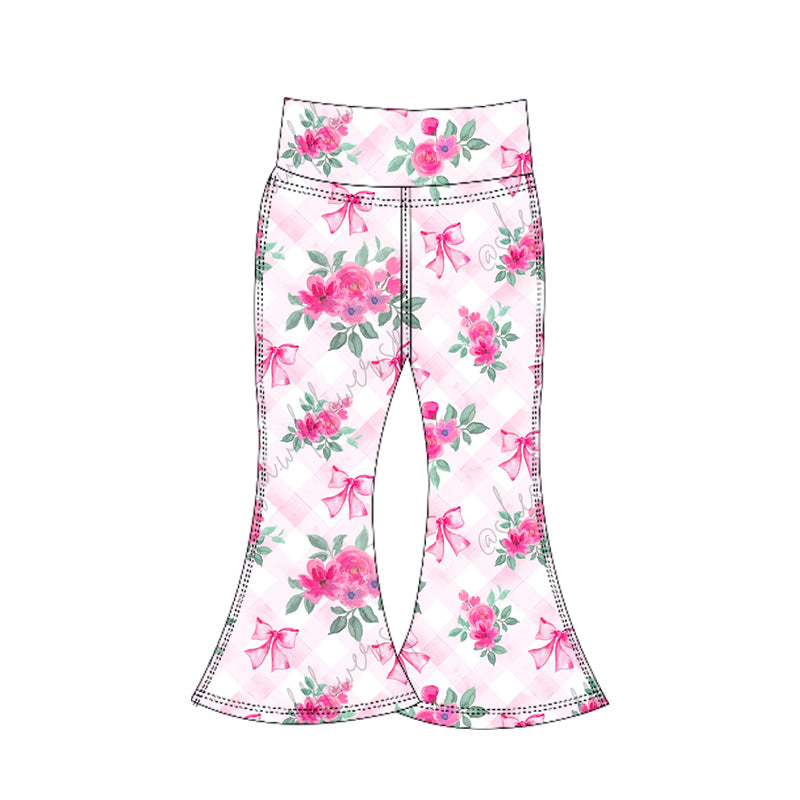 6.6P0772 Rose Yoga Pants