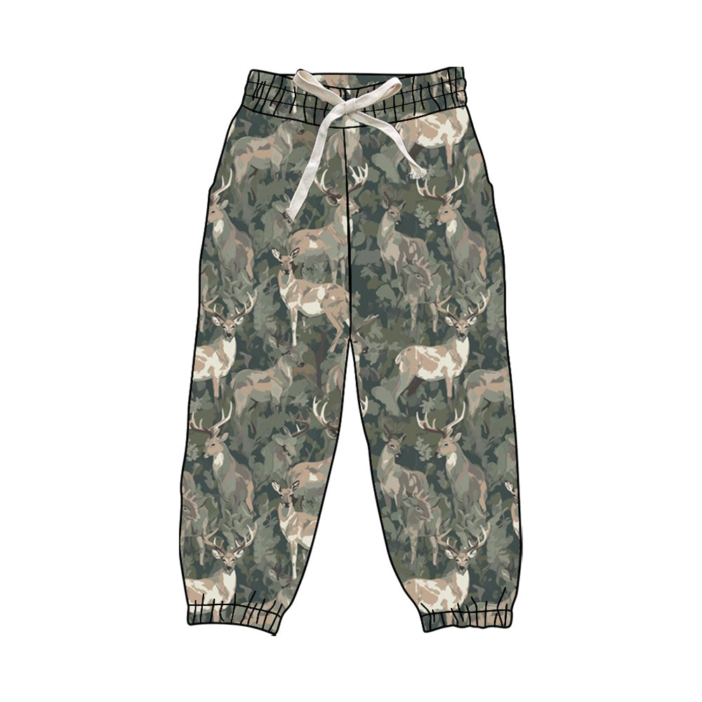 X912 P0831 Deer Camouflage Adult Pants