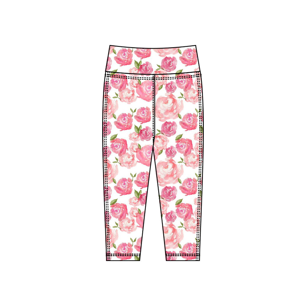 X10.18 P0920 Rose Yoga Pants