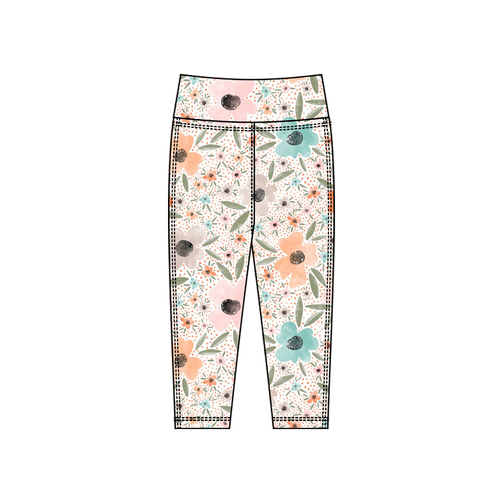 X10.18 P0922 Floral Yoga Pants