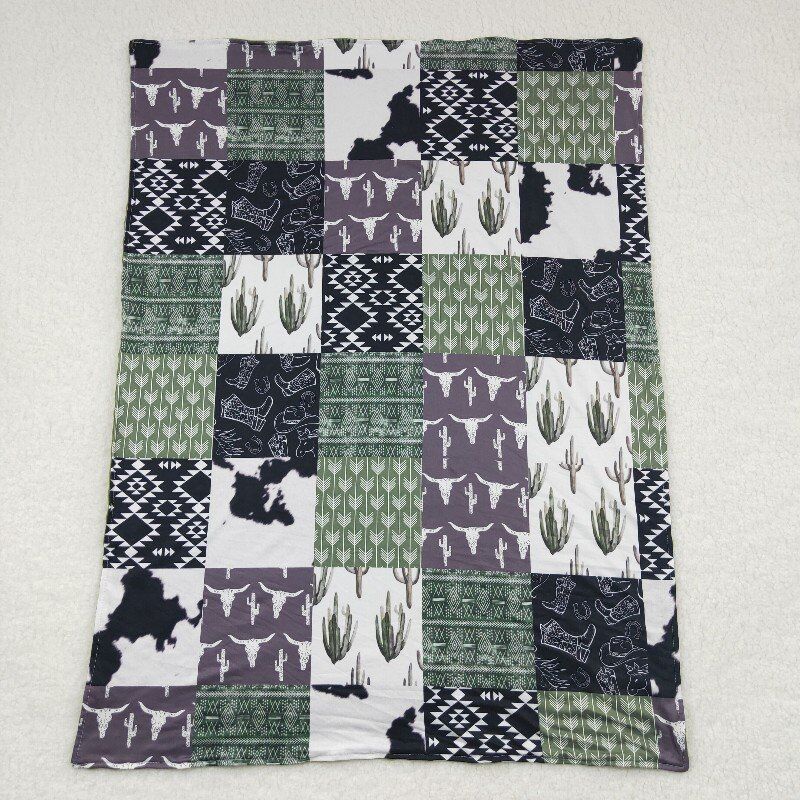 4.25BL0064 baby newborn minky blanket west blanket kids bed linings